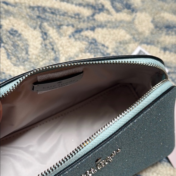 Kate Spade Glittery Blue Pouch - Picture 4 of 4
